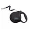 Coastal Power Walker Dog Retractable Leash Black XS - Poudre Pet and Feed Supply